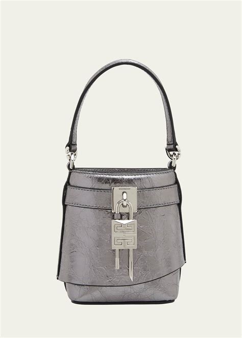 small givenchy shark bag|Micro Shark Lock bucket bag in satin with feathers .